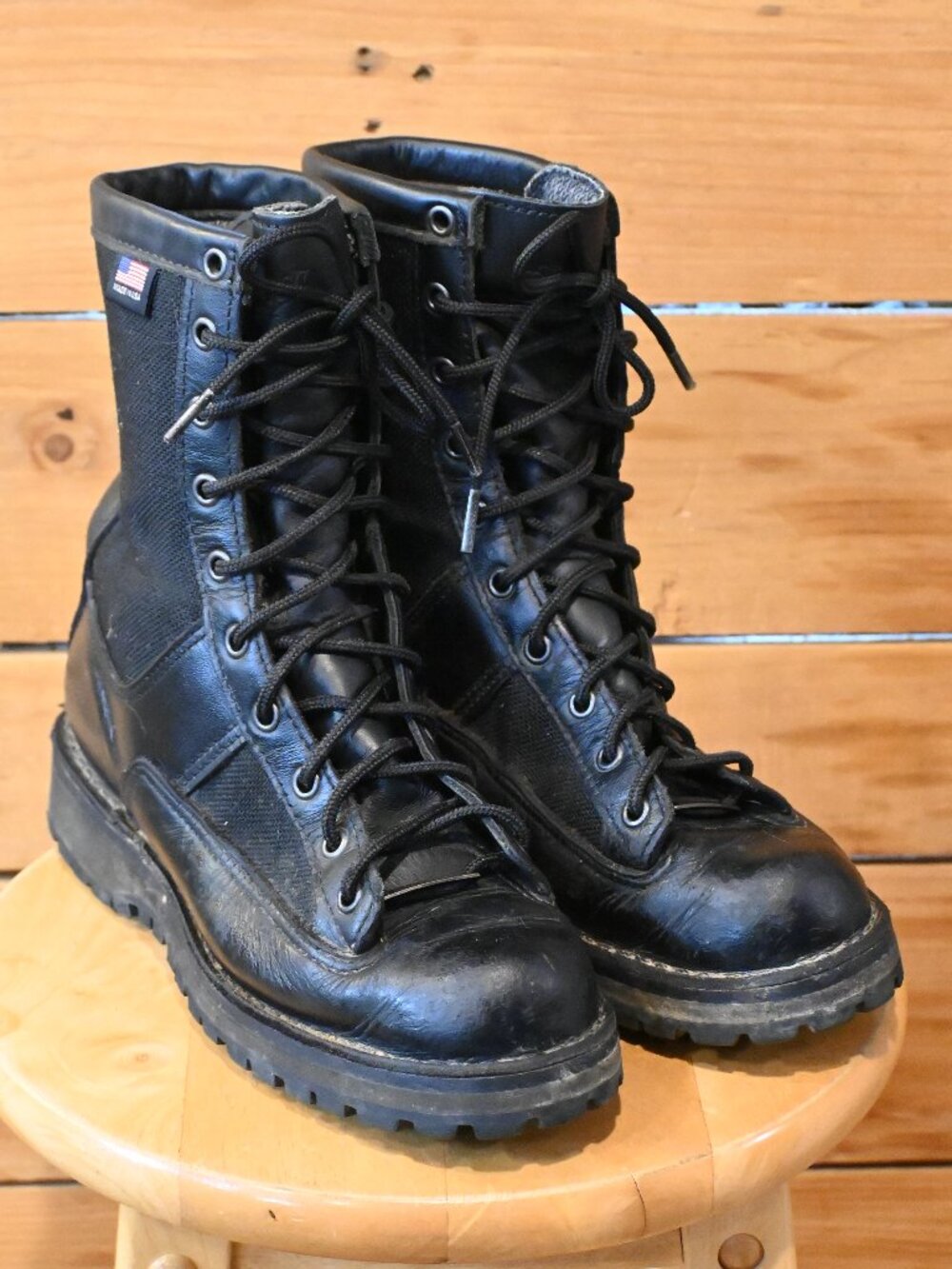 Danner Acadia 8" Black Goretex Duty / Hiking Boots - W 8 / EU 40 Made in USA